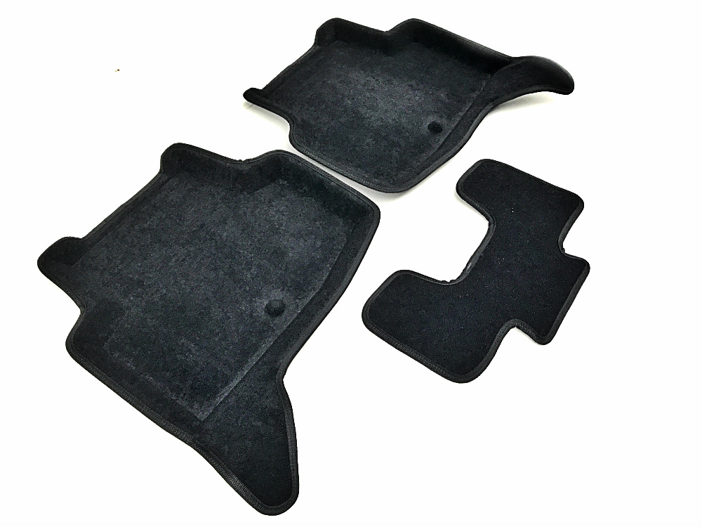 Коврики салона текст. 3D euro-std SKODA Oct A7 (13-)/VW Golf 7 (13-) AUDI A3 (14-) (EM3D) NP